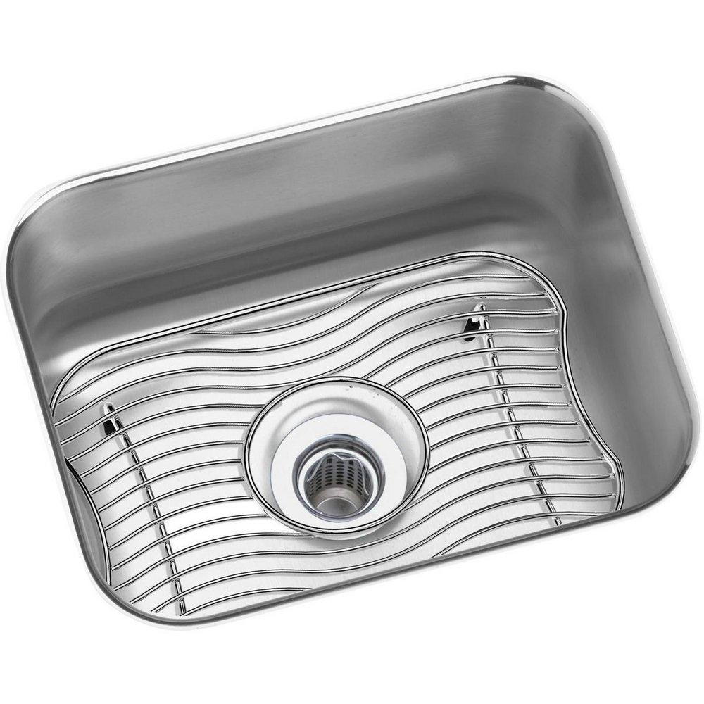 Elkay Lustrous Satin 14-1/2 x 11-3/4 in. Undermount Stainless Steel Bar Sink 