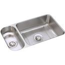 32-1/4 x 18-1/4 in. No Hole Stainless Steel Double Bowl Undermount Kitchen Sink in Lustertone