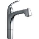 1-Hole Pull-Out Spray Kitchen Faucet with Single Lever Handle in Polished Chrome