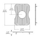 Elkay Polished Stainless Steel 10-1/8 in. Bottom Grid 