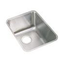 Elkay Lustrous Highlighted Satin Single Bowl Undermount Bar Sink Kit with Rear Center Drain 