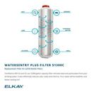 Elkay Stainless Steel Stainless Steel Indoor Bottle Filling Station 