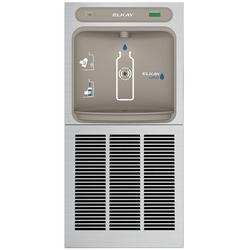 Filtered Refrigerated Wall Mount Bottle Filling Station with Mounting Frame