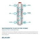 Elkay Stainless Steel Stainless Steel Indoor Bottle Filling Station 