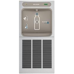 Filtered Refrigerated Wall Mount Bottle Filling Station with Mounting Frame