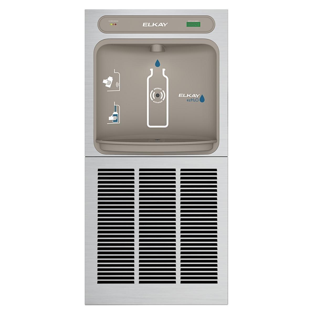 Elkay Stainless Steel Stainless Steel Indoor Bottle Filling Station 