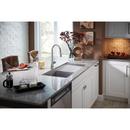 Elkay Satin Nickel 1-Hole Pull-Down Kitchen Faucet with Single Lever Handle 