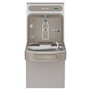 Elkay Light Grey Granite Metal and Plastic Indoor Bottle Filling Station 