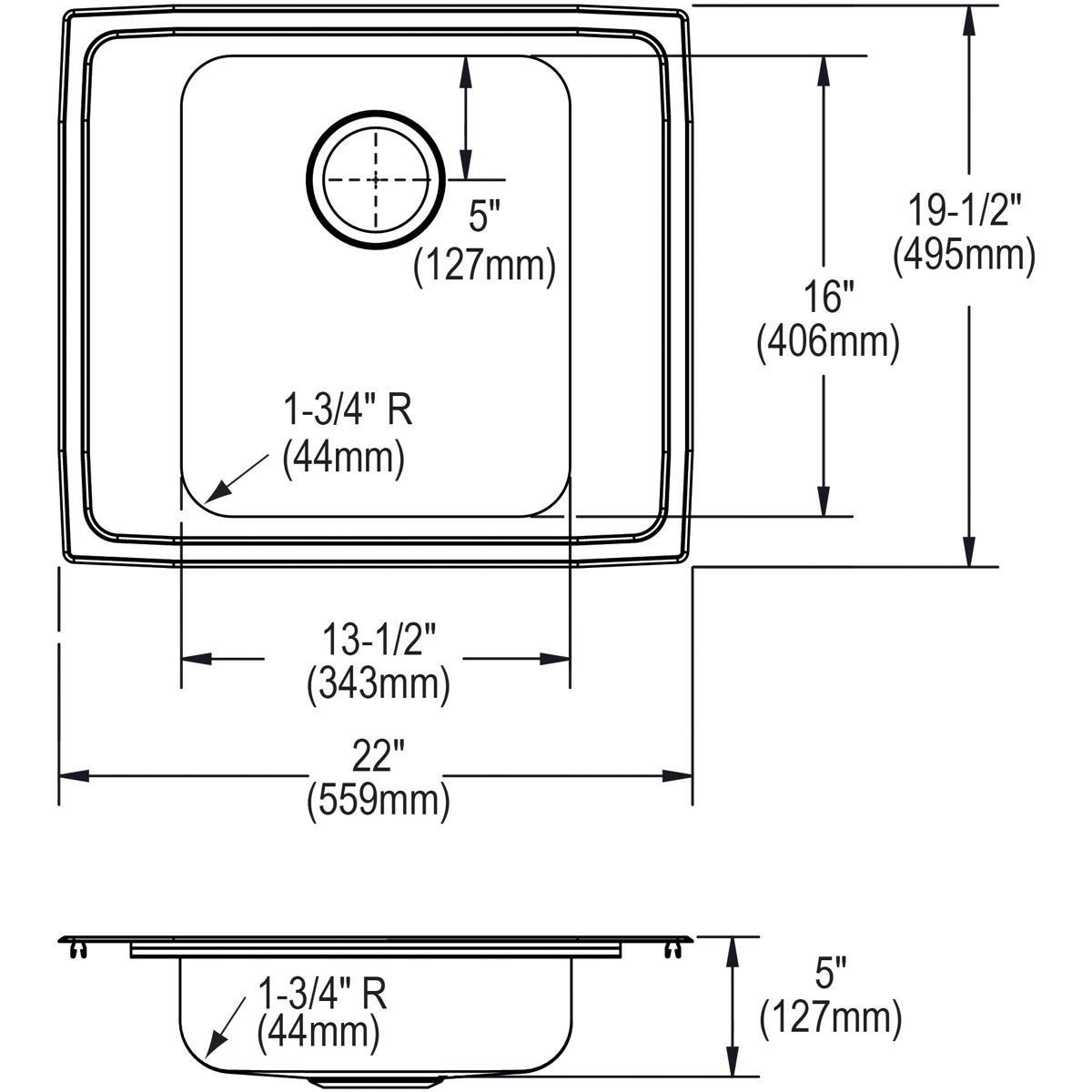 Elkay Brushed Nickel Deckmount Soap Dispenser 