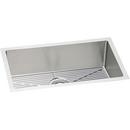 16 ga 1-Bowl Stainless Steel Undermount Kitchen Sink Package in Polished Satin