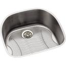 23-5/8 x 21-1/4 in. No Hole Stainless Steel Single Bowl Undermount Kitchen Sink in Lustrous Satin