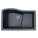 Swan Corporation Espresso 1-Hole 1-Bowl Kitchen Sink 