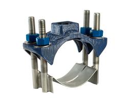 4 x 1 in. CC Ductile Iron Double Strap Saddle