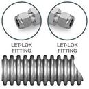 Ham-Let Valves & Fittings Stainless Steel 12 in. Stainless Steel Hose 