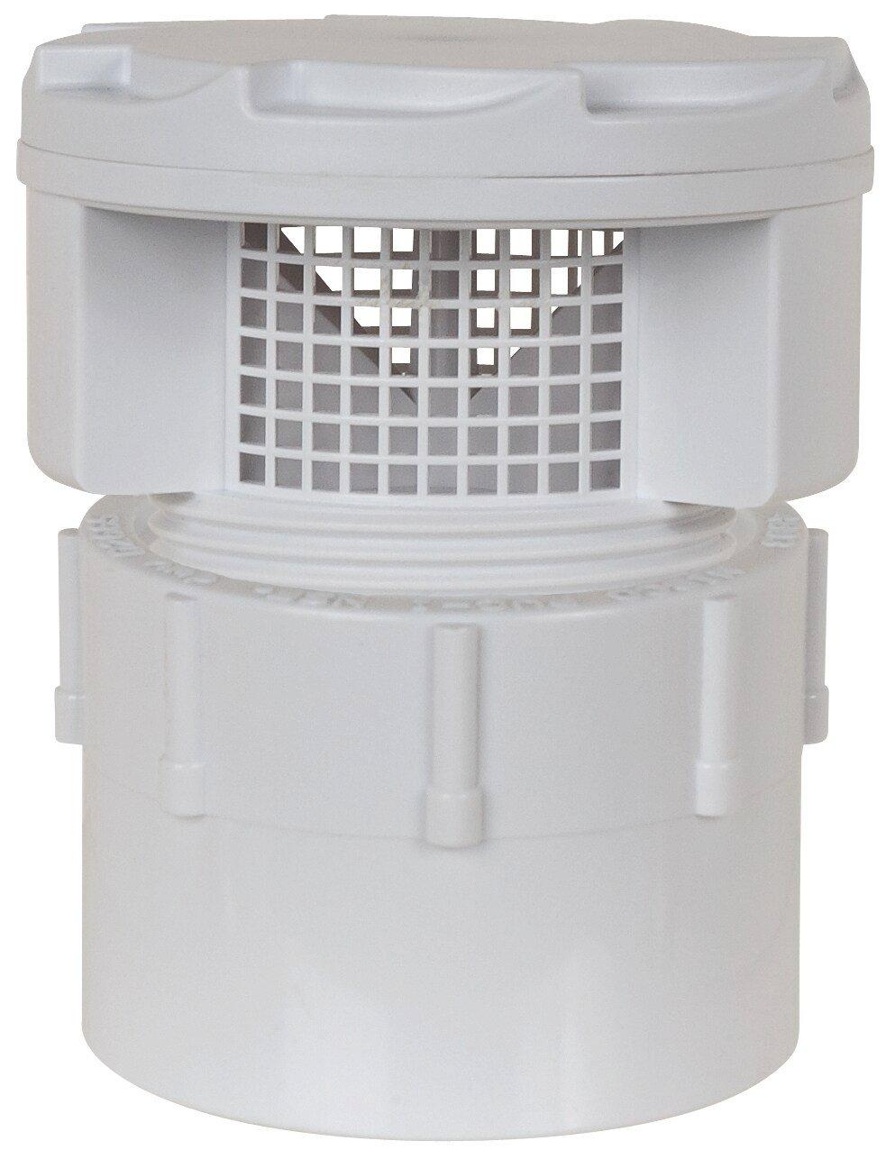 Sioux Chief White 1-1/2 in. PVC Air Vent in White 
