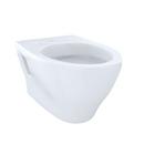 Elongated Wall Mount Toilet Bowl in Cotton (Seat Not Included)