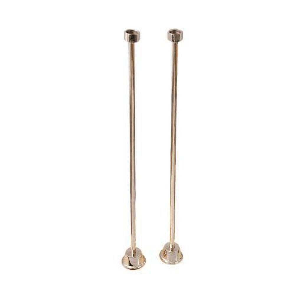 Barclay Products Limited Polished Nickel 24 in. Bath Supply Tube 