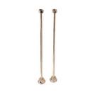 Barclay Products Limited Polished Nickel 24 in. Bath Supply Tube 