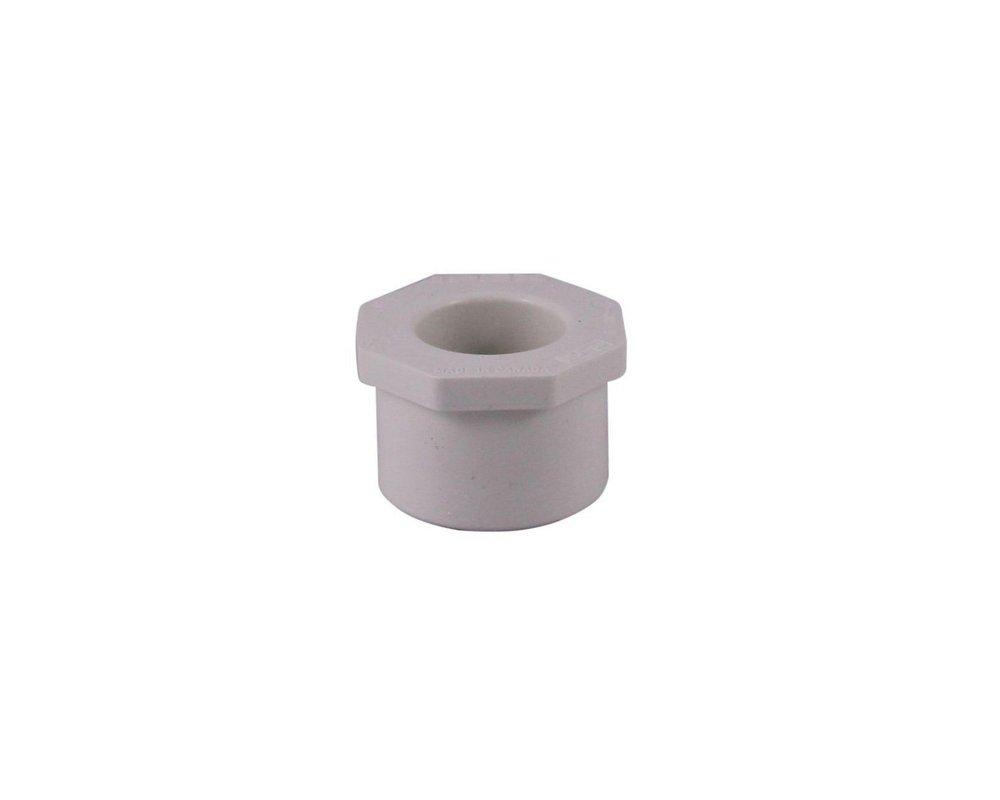 White PVC Schedule 40 Bushing 
