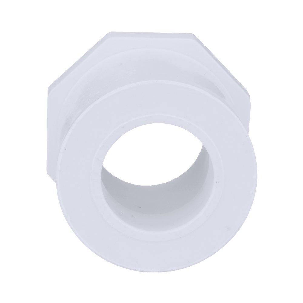 White PVC Schedule 40 Bushing 