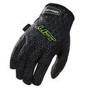 Size M Synthetic Leather Mechanic’s Glove in Black