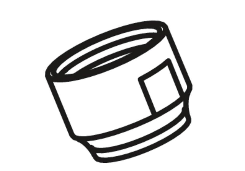 KOHLER Polished Chrome Collar 