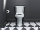 KOHLER White 1.6 gpf Elongated Floor Mount Toilet Bowl 