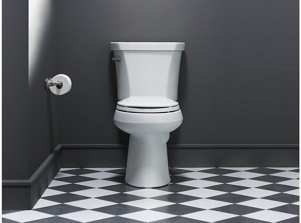 KOHLER Biscuit 1.6 gpf Elongated Floor Mount Toilet Bowl 
