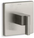 KOHLER Vibrant&reg; Brushed Nickel Single Lever Handle Volume Control Trim 