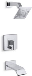 KOHLER Polished Chrome Single Handle Single Function Bathtub & Shower Faucet (Trim Only) 