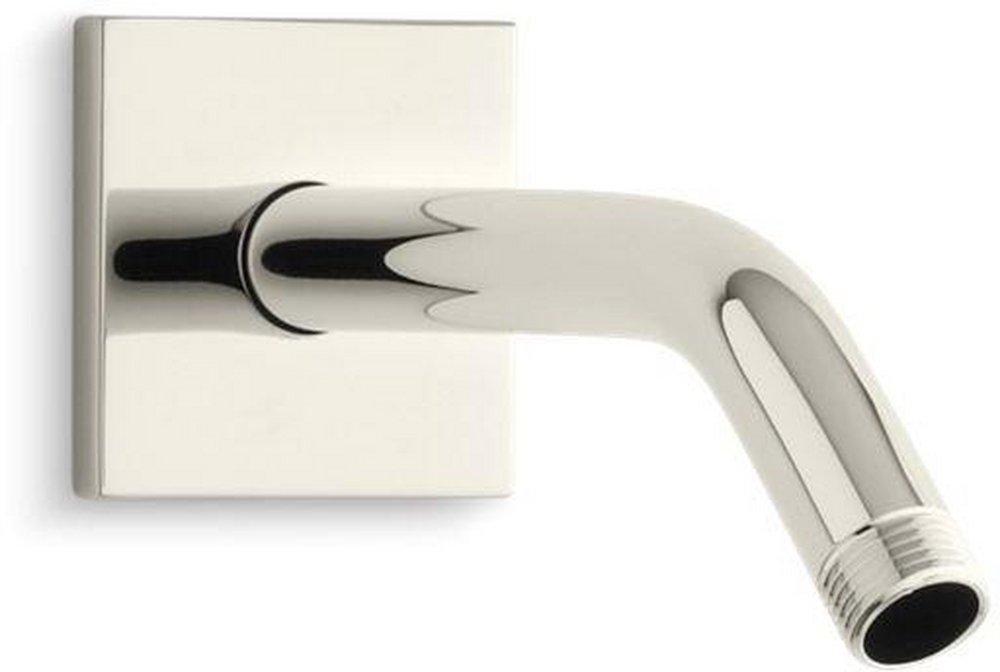 KOHLER Vibrant&reg; Polished Nickel 7-1/2 in. Shower Arm and Flange 