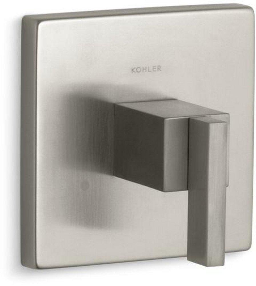 KOHLER Vibrant&reg; Brushed Nickel Transfer Valve Trim with Single Lever Handle 