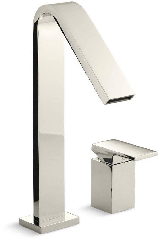 KOHLER Vibrant&reg; Polished Nickel Single Handle Roman Tub Faucet 
