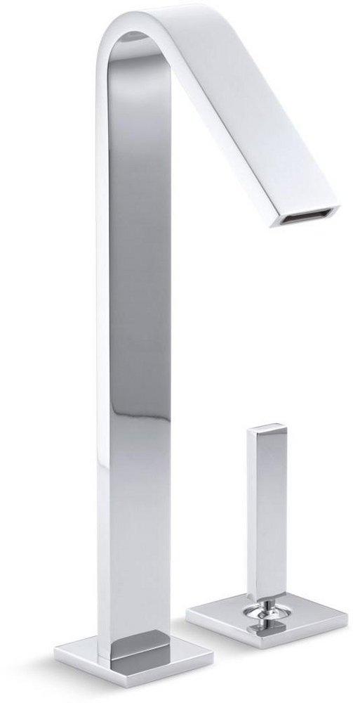 KOHLER Polished Chrome Single Handle Bathroom Sink Faucet 