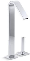 KOHLER Polished Chrome Single Handle Bathroom Sink Faucet 