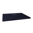 DiversiTech&reg; Black 24 x 2 in. Equipment Pad Plastic 