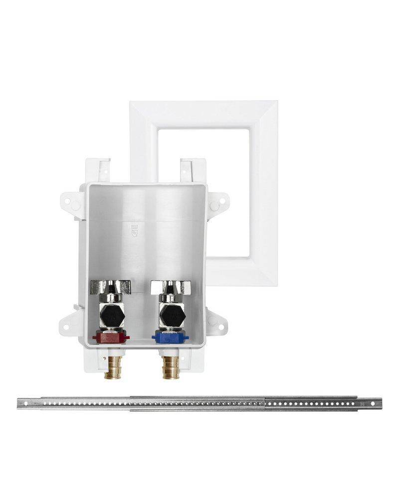 Sioux Chief Polished Chrome 4 in x 5-1/2 in x 3-1/2 in Lavatory Supply Box 