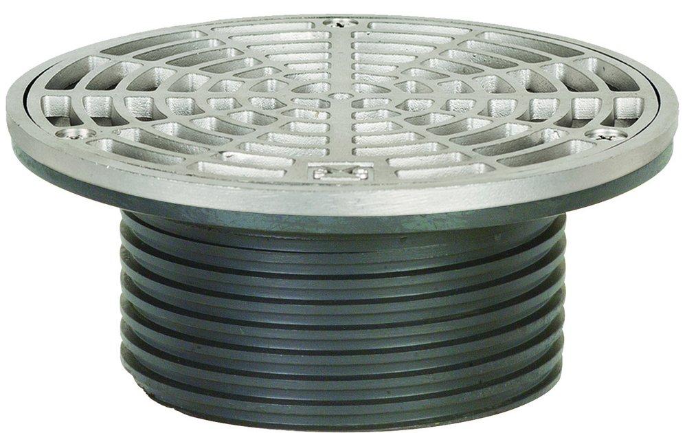 Sioux Chief 4 in. No Hub Ductile Iron Floor Drain 