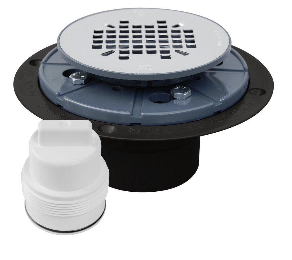 Sioux Chief Stainless Steel 2 in. Inside Caulk Plastic Shower Drain 