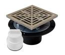 2 in. Shower Pan Drain with Ring and Strainer
