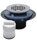 Sioux Chief Black Shower Pan Drain with Screw-on Strainer 