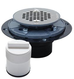 2 in. Shower Pan Drain with Screw-on Strainer
