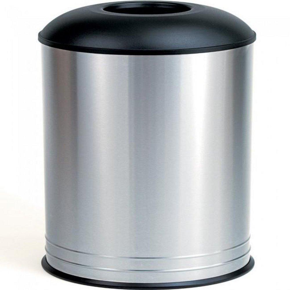 Bobrick Satin Stainless Steel Floor Stand Dome Top Waste Receptacle 