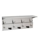 Bobrick Stainless Steel Shelf with Mop and Broom Holder 
