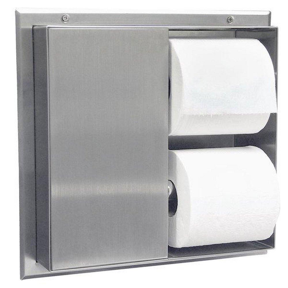 Bobrick Stainless Steel Multi-Roll Toilet Paper Dispenser 