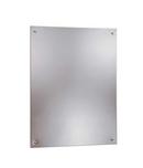 29-1/2 in. Rectangle Mirror in Stainless Steel (Less Frame)