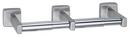 2 in. 2-Roll Toilet Paper Dispenser in Stainless Steel