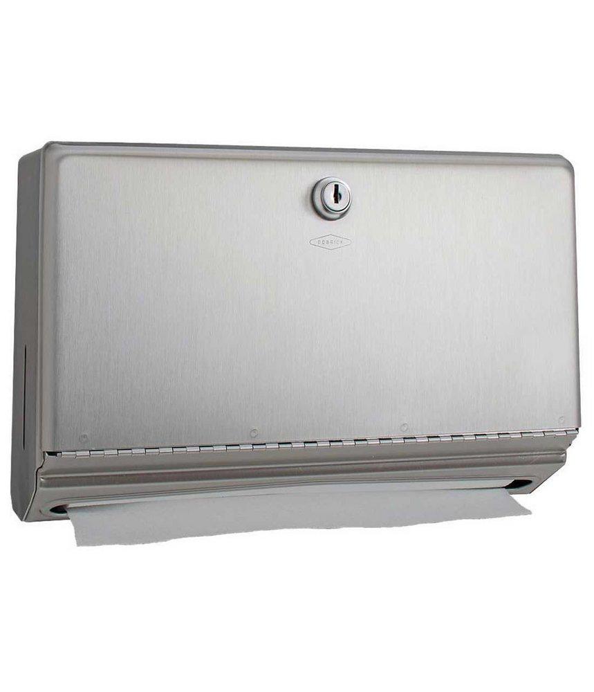 Bobrick Satin Surface Mount Paper Towel Dispenser 
