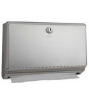 Surface Mount Paper Towel Dispenser in Satin Stainless Steel