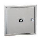 Bobrick Satin Recessed Specimen Pass-Thru Cabinet 